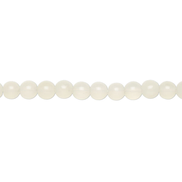 Sea green new "jade" 1pkg1, round bead natural 15.5-16 inch 4mm image number 0