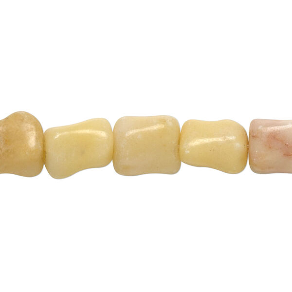 Bead, multi-calcite (natural), 10x8mm-11x9mm dog bone, C grade, Mohs hardness 3. Sold per 15" to 16" strand. image number 0