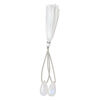 Rainbow moonstone 1pkg2, hand-cut top-drilled puffed teardrop bead natural 20x10mm image number 1