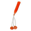 Carnelian 1pkg2, hand-cut top-drilled puffed teardrop bead 14x14mm image number 1