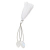 Rainbow moonstone 1pkg2, hand-cut top-drilled puffed marquise bead natural 18x11mm image number 1