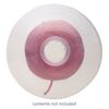 Huggy Spool®, pliable plastic, clear, 3-1/2 inch round with 4/5 inch hole. Sold per pkg of 4. image number 0