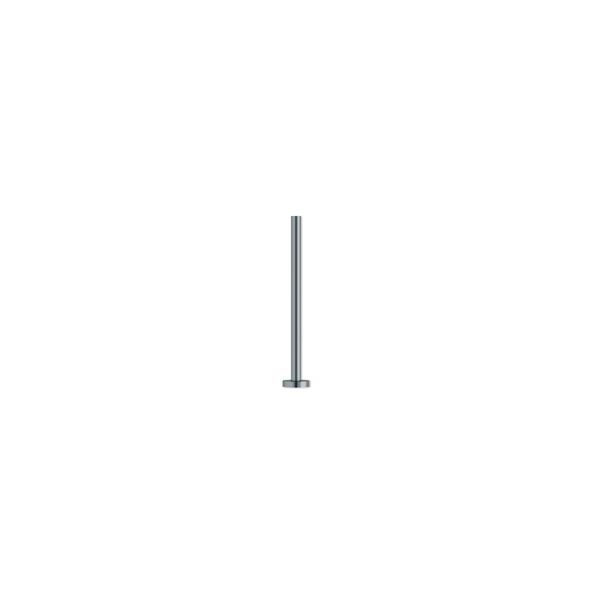 Head pin, gunmetal-plated brass, 1-1/2 inches, 21 gauge. Sold per pkg of 100. image number 0