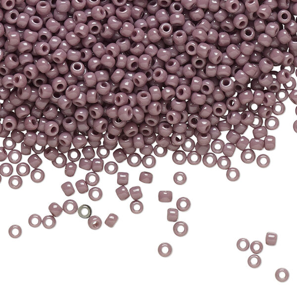 Seed bead, TOHO BEADS®, glass, pkg/250g, #11 round, opaque lavender (TR-11-52). image number 0