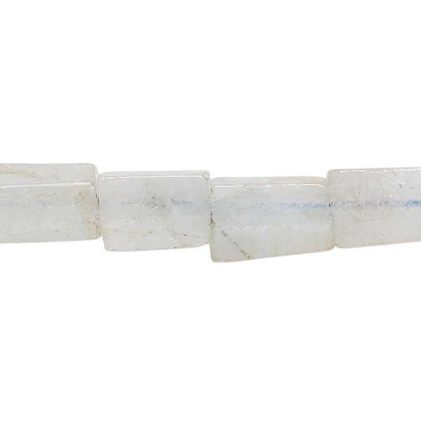 Aquamarine 1pkg1, beveled trapezoid bead 15 inch 10x7mm-13x8mm image number 0