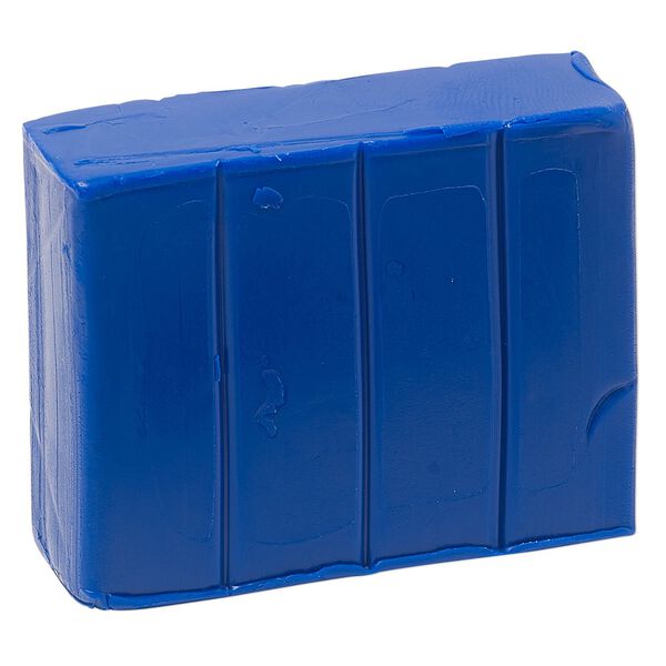 Polymer clay, Sculpey® PREMO, ultramarine blue hue. Sold per 2-ounce bar. image number 0