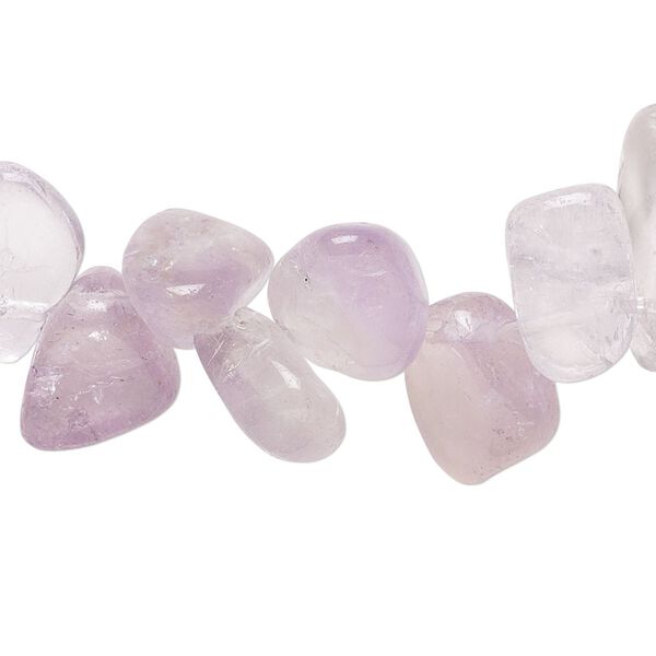Lavender amethyst 1pkg1, top-drilled chip bead 15.5-16 inch medium image number 0