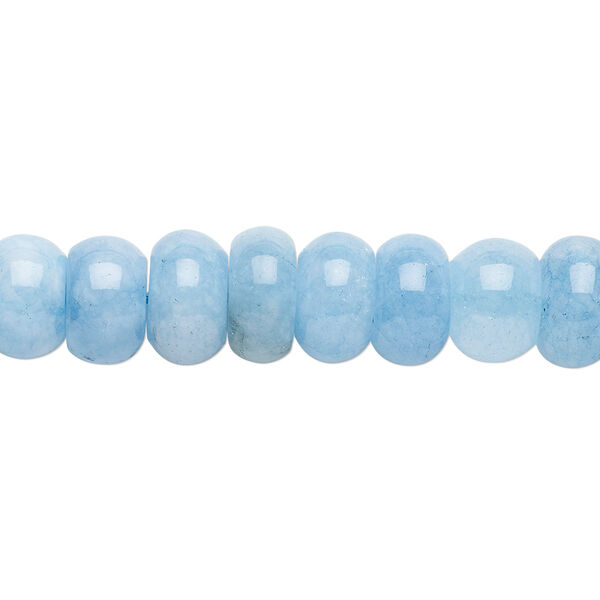 Malaysia "jade" 1pkg1, rondelle bead 15 inch 10x6mm-11x7mm image number 0