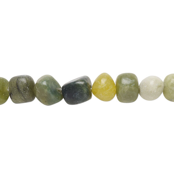 Multi-serpentine 1pkg1, chip / pebble bead natural 15 inch small image number 0