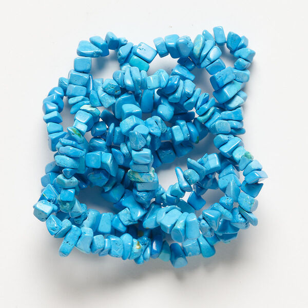 Howlite 1pkg1, chip bead 32 inch small to large image number 0