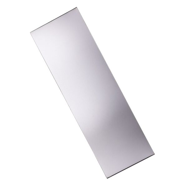 Sheet, sterling silver, half-hard, 24 gauge, 6x2 inches. Sold individually. image number 0