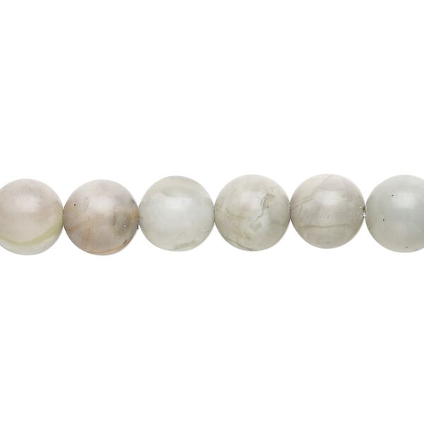 Picasso "jasper" 1pkg1, round bead natural 15.5-16 inch 8mm image number 0