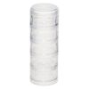 Organizer jar, Space Saver, plastic, clear, 2 x 1-1/4 inches. Sold per 5-piece set. image number 1