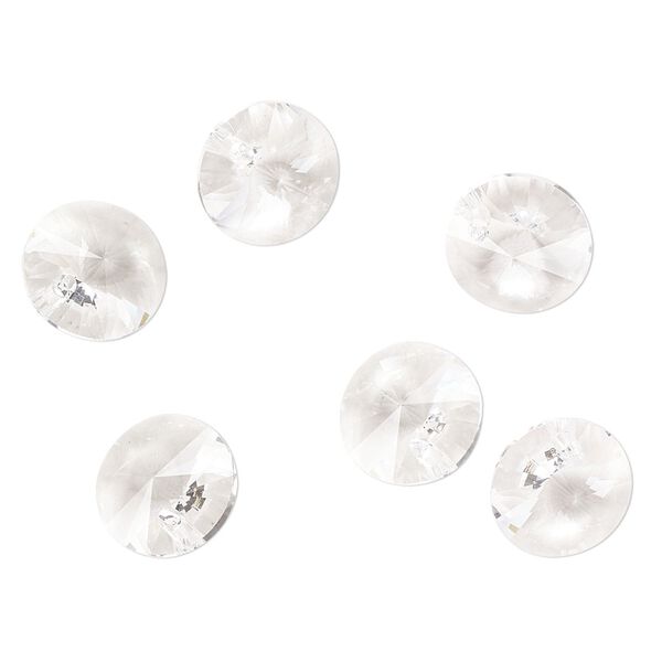 Drop 6pk crystal, Preciosa Czech crystal 10mm pendant rivoli image number 0