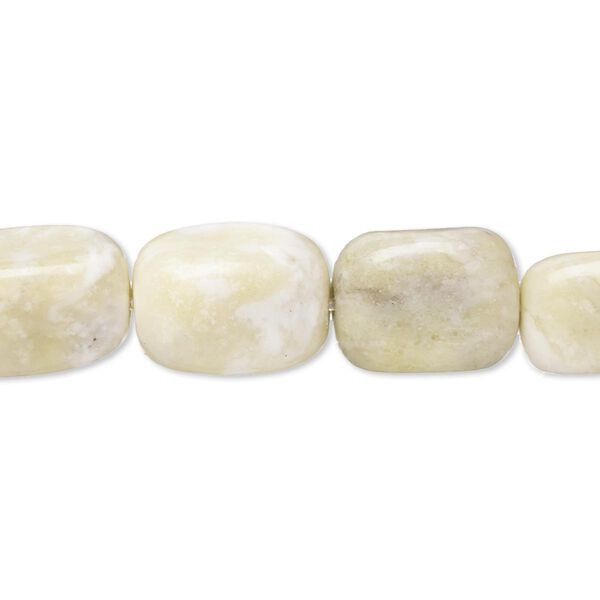 Peridot "jasper" 1pkg1, tumbled nugget bead natural 15 inch small image number 0