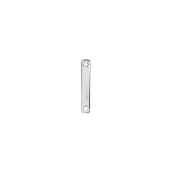 Link, sterling silver, 13x2mm smooth bar. Sold per pkg of 6. image number 0