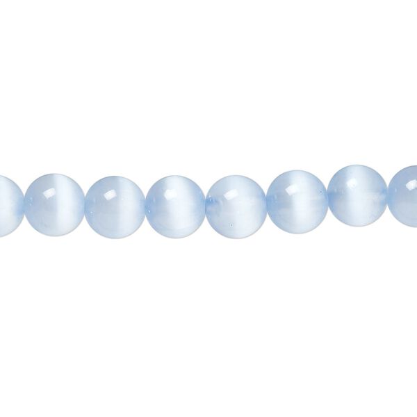 Selenite 1pkg1, round bead 15.5-16 inch 6mm image number 0