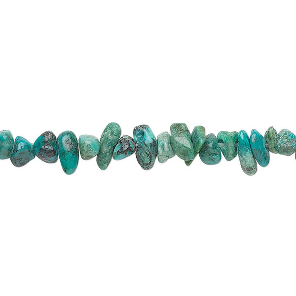 Turquoise 1pkg1, nugget bead 15.5-16 inch mini image number 0