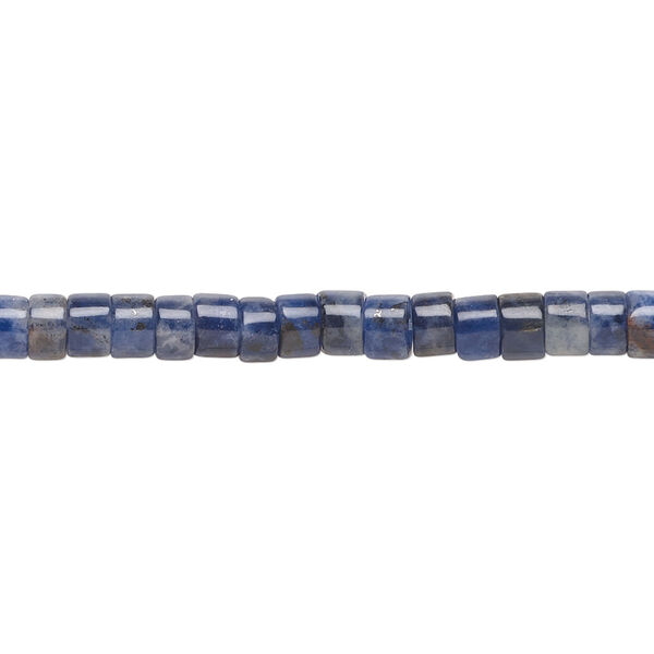 Sodalite 1pkg1, heishi bead natural B grade, 15.5-16 inch 4x2mm image number 0