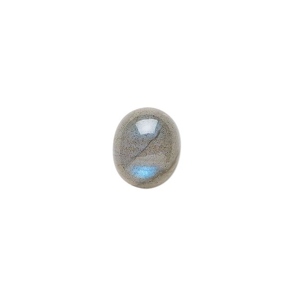 Labradorite 1pkg1, hand-cut calibrated oval cab natural 12x10mm image number 0