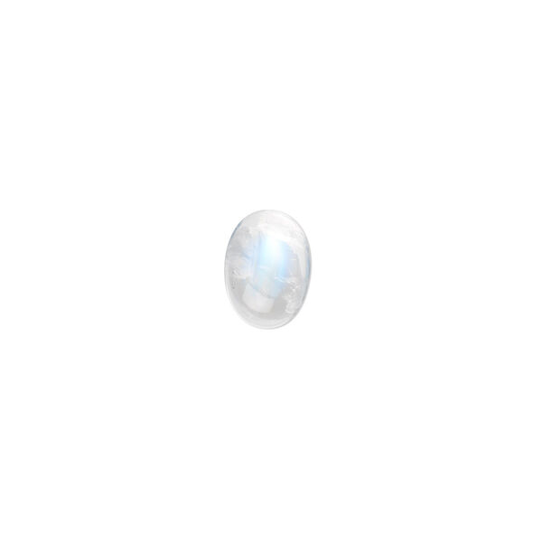 Rainbow moonstone 1pkg1, hand-cut calibrated oval cab natural 8x6mm image number 0