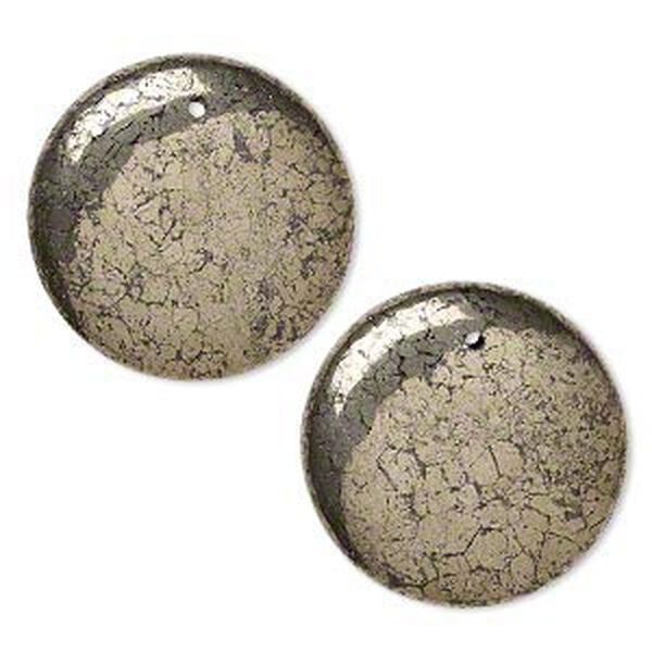 Pyrite 1pkg2, flat round focal 30mm image number 0