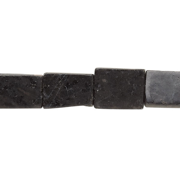 Bead, hypersthene (natural), 11x7mm-13x9mm flat rectangle, C- grade, Mohs hardness 5 to 6. Sold per 15-inch strand. image number 0
