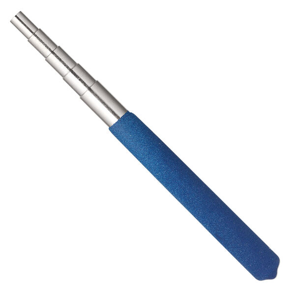 Jump ring mandrel, steel, 5-1/2 inches with 6mm / 7mm / 8mm / 9mm / 10mm tip widths. Sold individually. image number 0