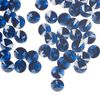 Drop 720pk dark sapphire, Swarovski® ReCreated™ 6mm pendant mini disk 6428 image number 1