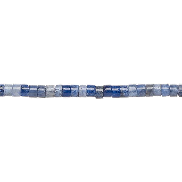 Sodalite 1pkg1, heishi bead natural 15.5-16 inch 3x1.5mm-3x2.5mm image number 0