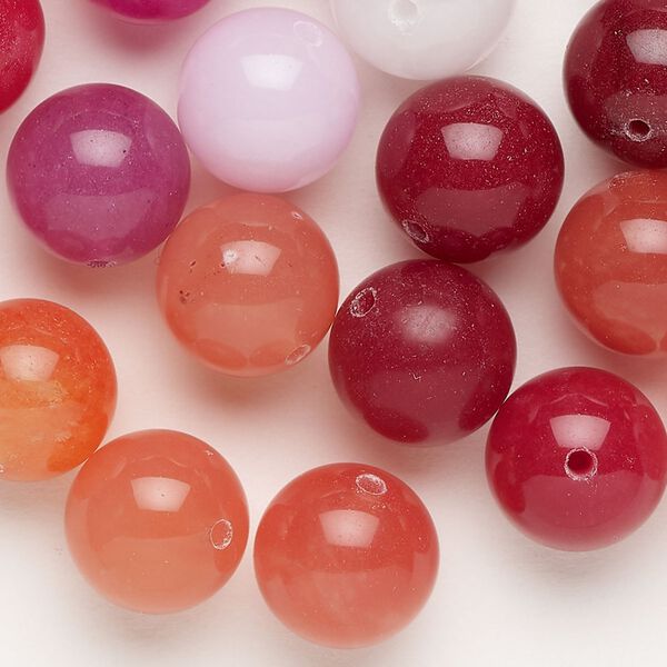 Quartz 1pkg1, round bead 4 oz mix 11-13mm image number 0