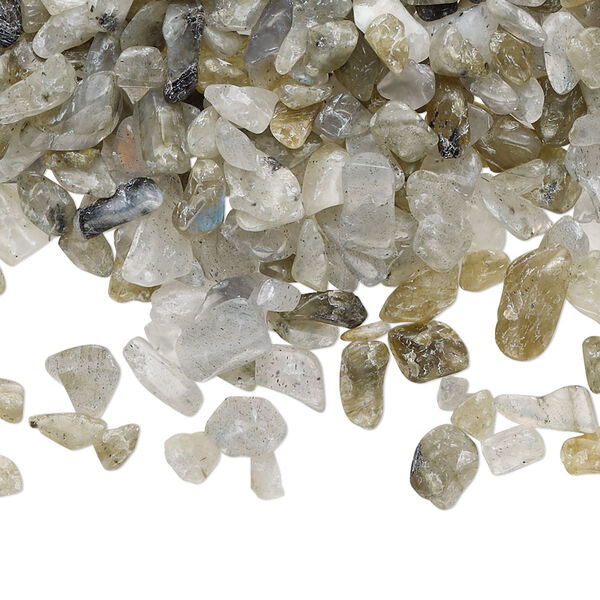 Labradorite 1pkg1, undrilled inlay chip natural 2 oz mini image number 0