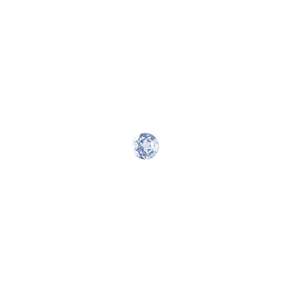 Sky blue topaz 1pkg2, hand-cut faceted round gem 4mm image number 0