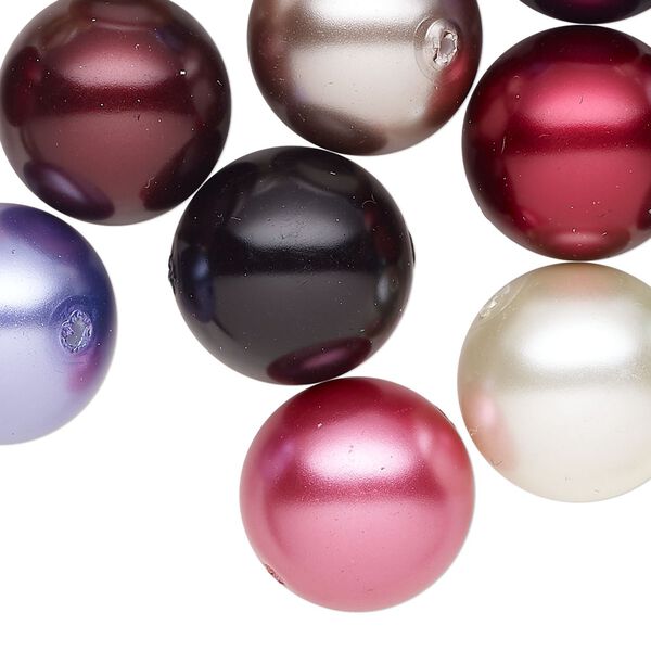 Pearl mix 26pk mixed colors, Celestial Crystal® 16mm round image number 0