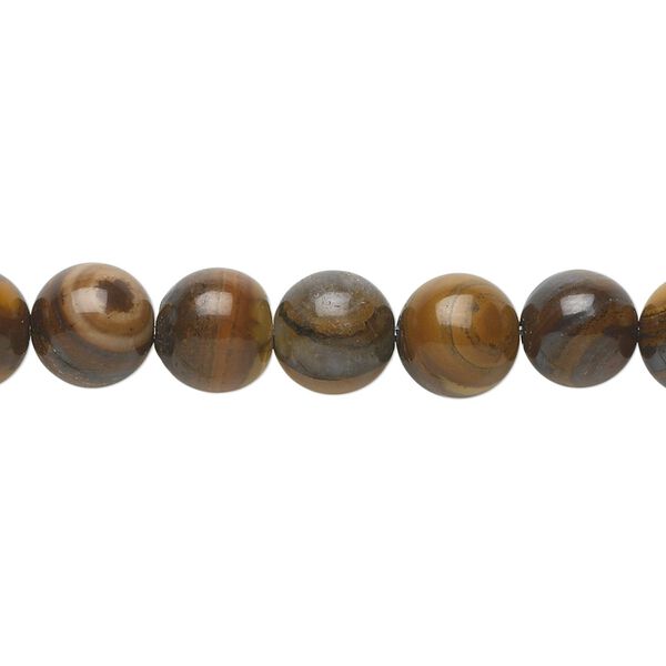 Jupiter jasper 1pkg1, round bead natural 15.5-16 inch 8mm image number 0