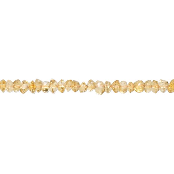 Citrine 1pkg1, hand-cut faceted rondelle saucer bead 14 inch 2x1mm-4x2mm image number 0