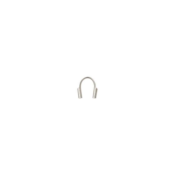 Wire protector, Accu-Guard™, stainless steel, 5mm tube with 0.2mm inside diameter. Sold per pkg of 100. image number 0
