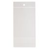 Bag, Clean-Vu®, plastic, clear, 4x3 inches with hole. Sold per pkg of 1,000. image number 1