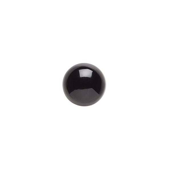 Black onyx 1pkg10, calibrated round cab 10mm image number 0
