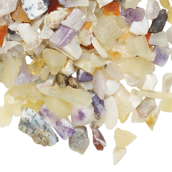 Multi-opal 1pkg1, undrilled inlay chip natural 1 oz mini image number 0