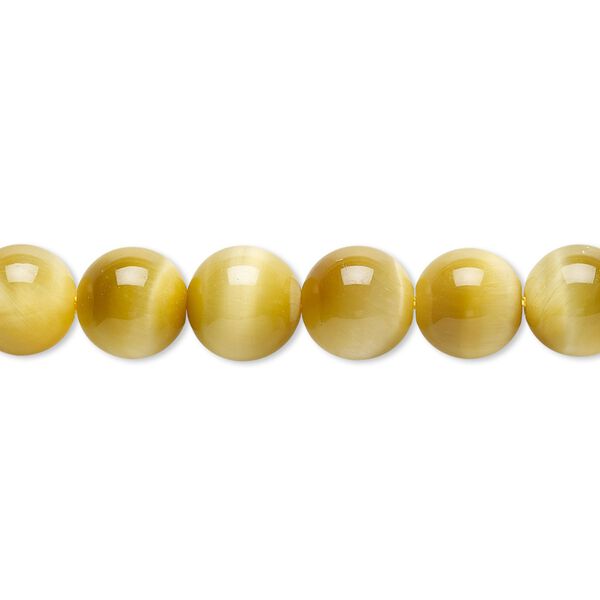 Honey tigereye 1pkg1, round bead natural 8 inch 8mm image number 0