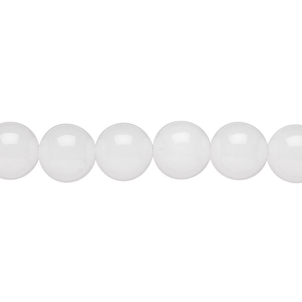 Malaysia "jade" 1pkg1, round bead natural 15.5-16 inch 8mm image number 0