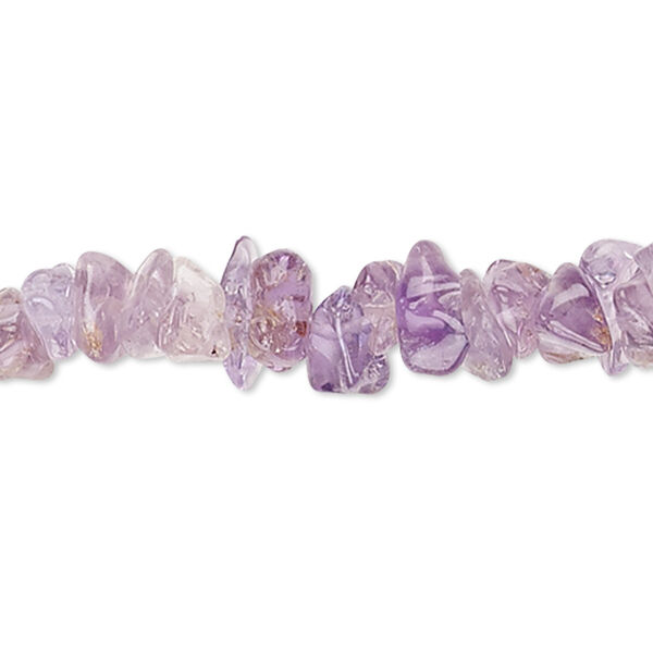 Amethyst 1pkg1, chip bead natural 34 inch small image number 0