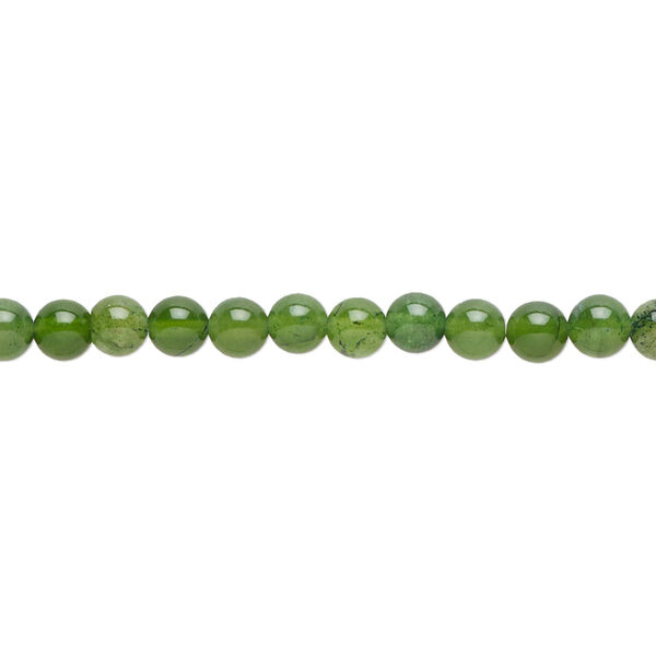 Quartz 1pkg1, round bead 15 inch 3-4mm image number 0