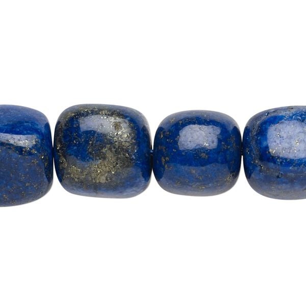 Lapis lazuli 1pkg1, nugget bead 15 inch medium image number 0