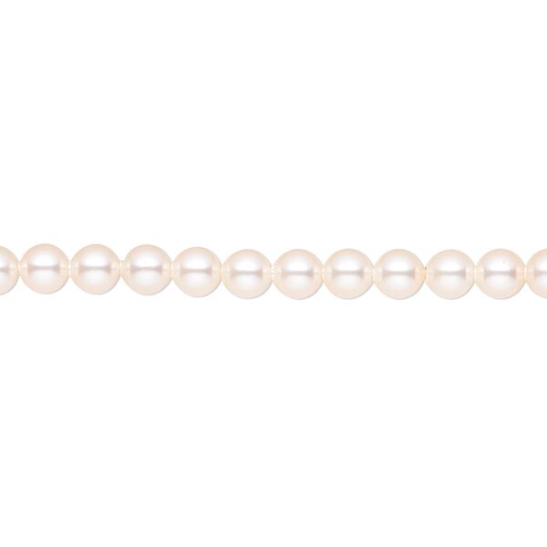 Pearl 500pk creamrose, Swarovski® 4mm round 5810 image number 0