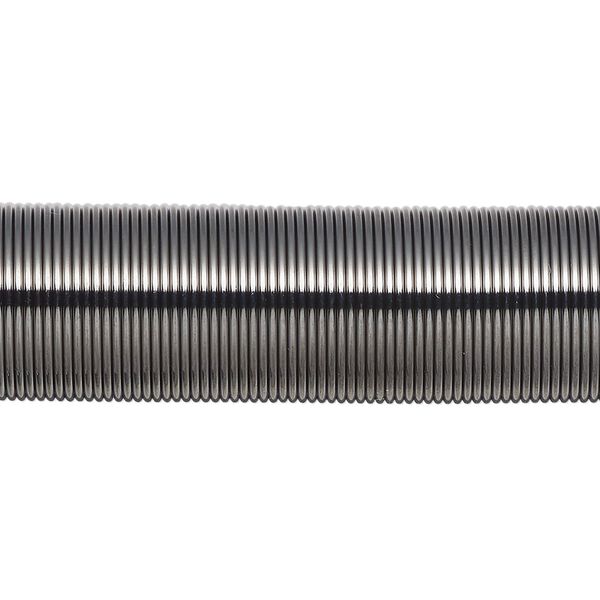 Memory wire, gunmetal-plated high carbon steel, 1/2 inch toe ring, 0.7mm thick. Sold per 1-ounce pkg, approximately 208 loops. image number 0