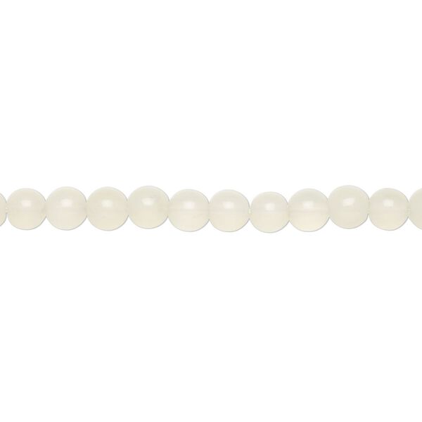 Sea green new "jade" 1pkg1, round bead natural 15.5-16 inch 4mm image number 0
