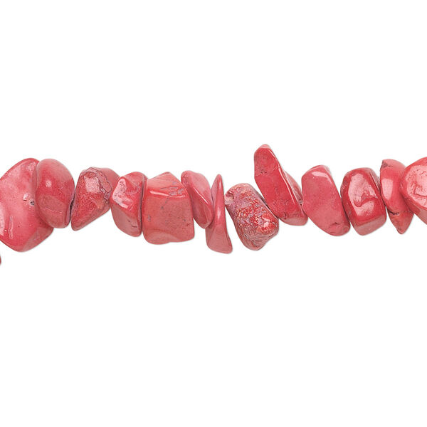 Howlite 1pkg1, chip bead 32 inch medium image number 0