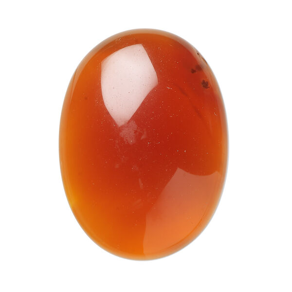 Red agate 1pkg1, calibrated oval cab 30x22mm image number 0
